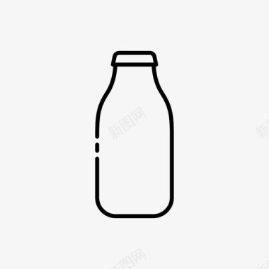 瓶子罐子果汁图标图标