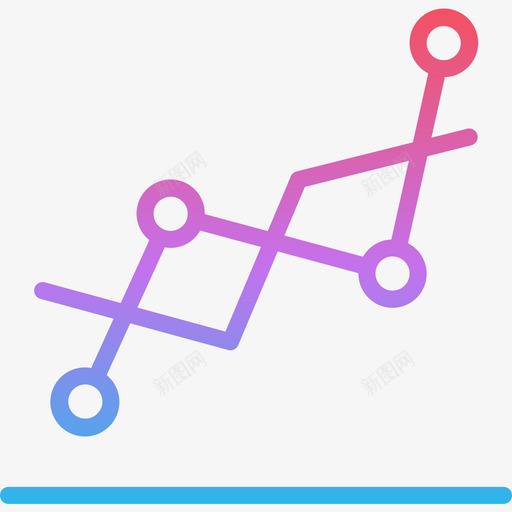 分析图表和图表5梯度图标svg_新图网 https://ixintu.com 分析 图表 梯度