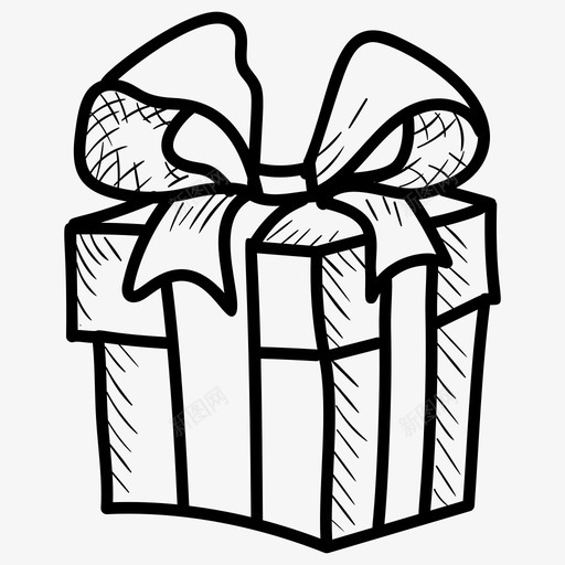 生日礼品盒礼品盒包装盒图标svg_新图网 https://ixintu.com 包装 包装盒 向量 图标 带状 派对 生日 礼品 礼品盒