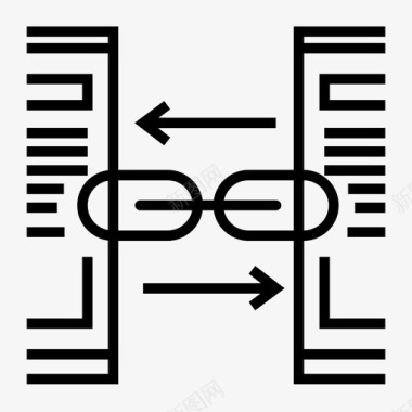 反向链接搜索引擎优化网络链接图标图标