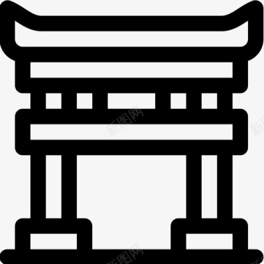 GateTori日语29线性图标图标