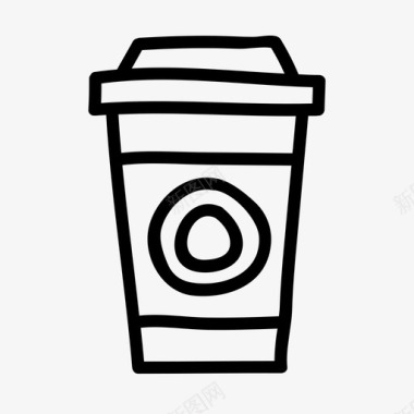 外卖咖啡热饮外卖图标图标
