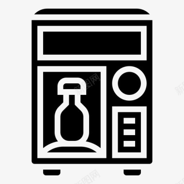 水自动售货机7字形图标图标