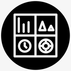 报表生产生产仪表板devops图标高清图片