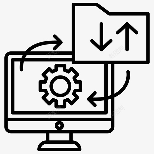 数据管理数据治理数据共享图标svg_新图网 https://ixintu.com 共享 同步 向量 图标 技术 数据 数据传输 数据管理 治理 现代