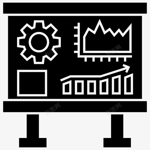 业务演示业务分析图表应用程序图标svg_新图网 https://ixintu.com 业务 分析 图形 图表 字形 应用程序 投资 演示 黑板