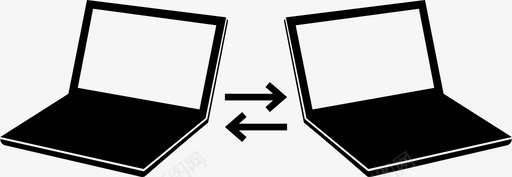 点对点internetintranet图标svg_新图网 https://ixintu.com internet intranet 传输 发送 数据 网络 计算机