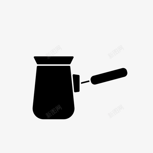土耳其语咖啡饮料图标svg_新图网 https://ixintu.com 咖啡 图标 土耳其语 字形 食物 饮料