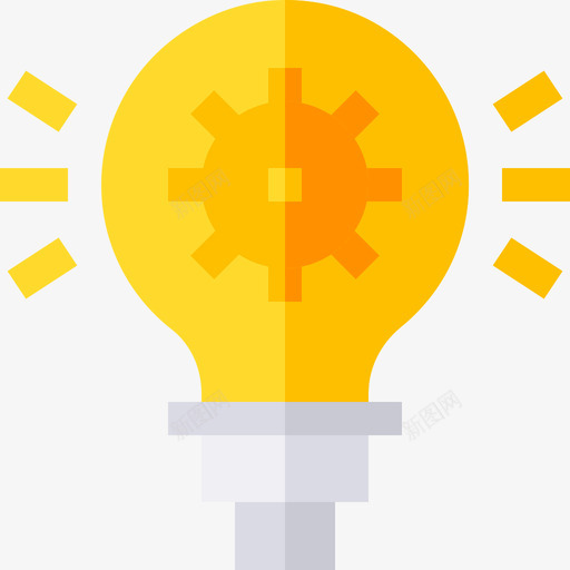 Idea开发59扁平图标svg_新图网 https://ixintu.com Idea 开发 扁平