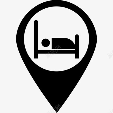 酒店谷歌地图位置图标图标