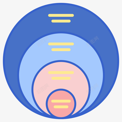 圆圈信息图6线颜色图标svg_新图网 https://ixintu.com 信息图6 圆圈 线颜色