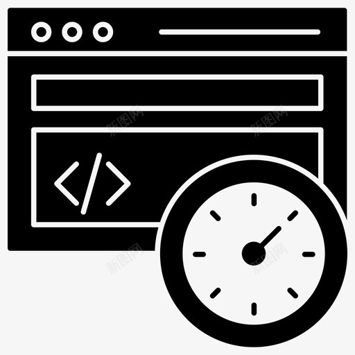 web速度页面速度测试seo图标svg_新图网 https://ixintu.com glyph web 信息 元素 关于 向量 图元 图标 开发 标的 速度
