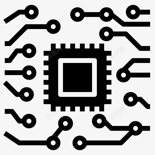 捆绑芯片cpu图标svg_新图网 https://ixintu.com cpu 微芯片 技术 捆绑 数字 芯片 计算机硬件固态0519