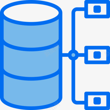 存储datamanager6蓝色图标图标