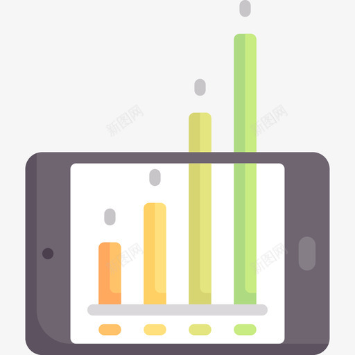 平板电脑投资42扁平图标svg_新图网 https://ixintu.com 平板电脑 扁平 投资42
