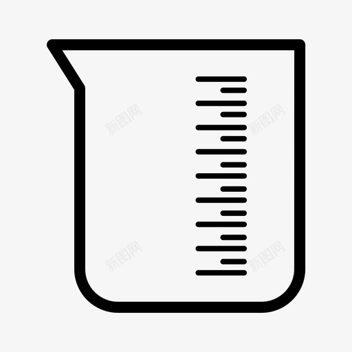 烧杯化学烧瓶图标svg_新图网 https://ixintu.com 化学 测试 烧杯 烧瓶 科学