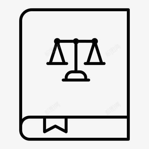 法律准则判决图标svg_新图网 https://ixintu.com 准则 判决 司法 律师 法律