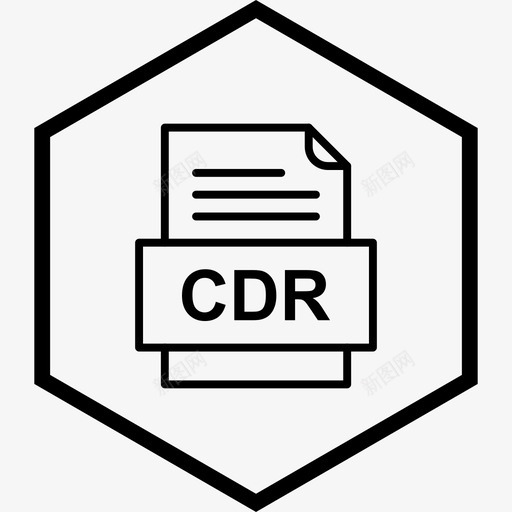 cdr文件文件文件类型格式图标svg_新图网 https://ixintu.com 41种 cdr 文件 格式 类型