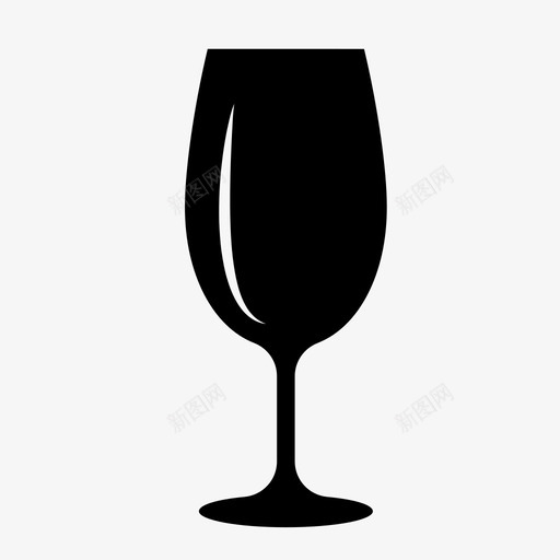 酒玻璃杯一杯酒图标svg_新图网 https://ixintu.com 一杯 咖啡厅 杯酒 玻璃杯 餐厅