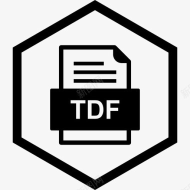 tdf文件文件文件类型格式图标图标