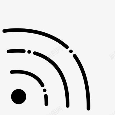 wifi互联网在线图标图标