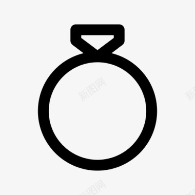 戒指未婚夫戒指结婚戒指图标图标
