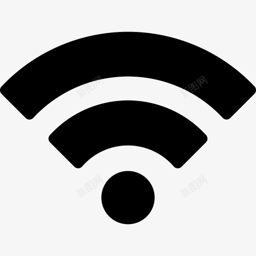 信号互联网无线电图标svg_新图网 https://ixintu.com wifi 互联网 信号 无线电 电波