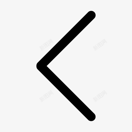 icon_左箭头svg_新图网 https://ixintu.com icon_左箭头