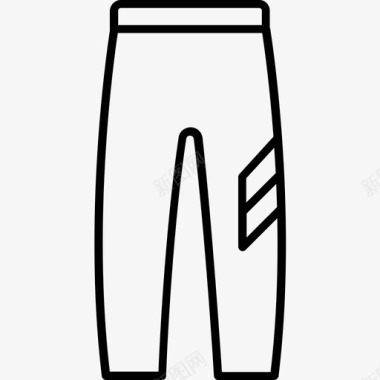裤子衣服板球图标图标