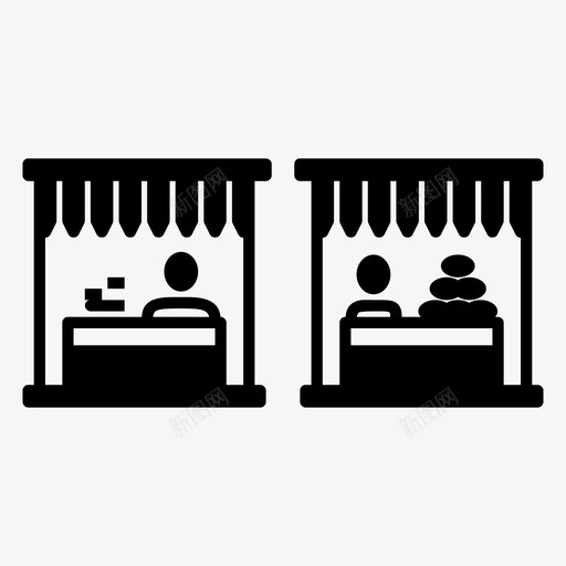 市场集市购买图标svg_新图网 https://ixintu.com 商店 市场 购买 贸易 集市