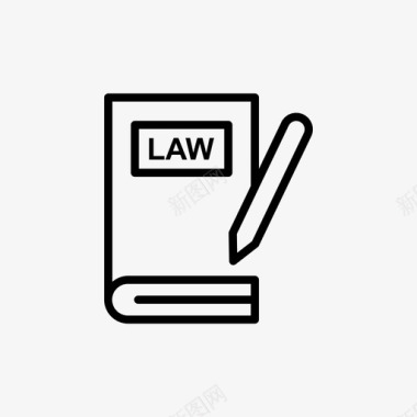 法律法定权利直系图标图标