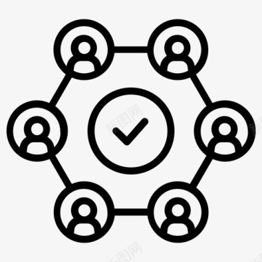 网络协议社区图标图标