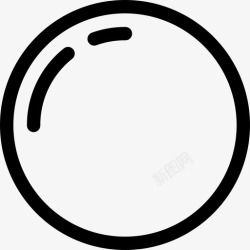 球反弹球球反弹圆图标高清图片