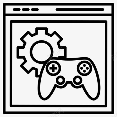 游戏开发游戏编程在线游戏开发图标图标