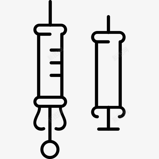 注射器安瓿注射图标svg_新图网 https://ixintu.com 外科 安瓿 整形 注射 注射器