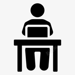 工作人员头像办公室职员头像人男职员图标高清图片