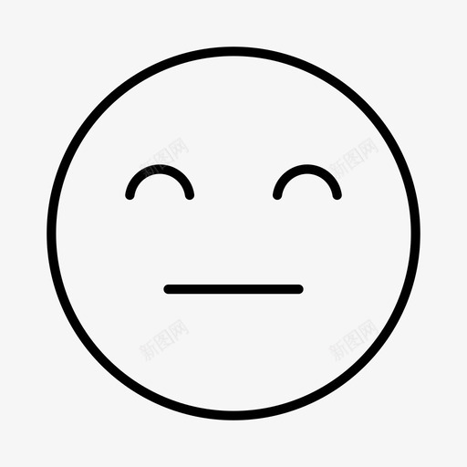 脸头像表情符号图标svg_新图网 https://ixintu.com 人物 头像 脸 表情符号