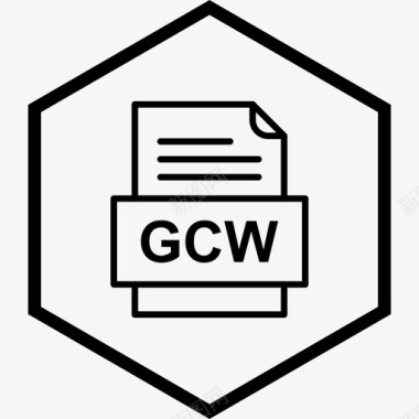 gcw文件文件文件类型格式图标图标