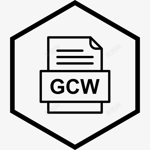 gcw文件文件文件类型格式图标svg_新图网 https://ixintu.com 41种 gcw 文件 格式 类型
