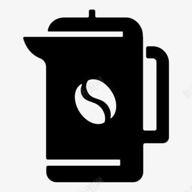 电水壶咖啡咖啡店图标集1图标