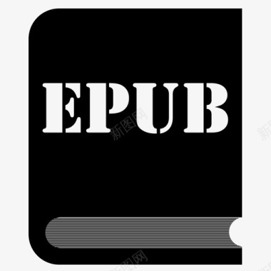 epub文件电子书文件格式图标图标