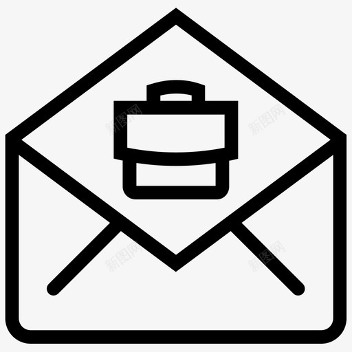 求职信电子邮件信息图标svg_新图网 https://ixintu.com 业务1大纲 信息 录用信 求职信 电子邮件