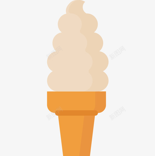 冰淇淋快餐53无糖图标svg_新图网 https://ixintu.com 冰淇淋 快餐53 无糖