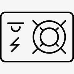 科学用电手册家用电器计算机家用图标高清图片