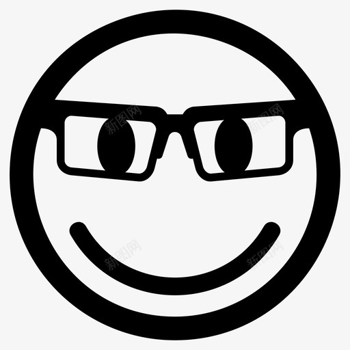 眼镜表情符号护目镜图标svg_新图网 https://ixintu.com 护目镜 眼睛 眼镜 符号 表情 镜框 镜片