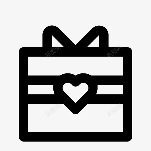 礼物庆祝包装图标svg_新图网 https://ixintu.com 包装 庆祝 惊喜 礼物 礼盒