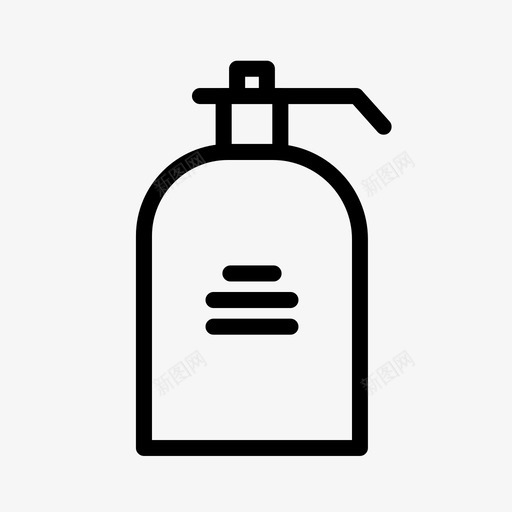 采购产品手洗手洗化妆品容器图标svg_新图网 https://ixintu.com 产品 保护 包装 化妆品 容器 手洗 液体 细菌 肥皂 采购