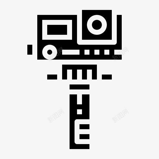 gopro摄像机技术图标svg_新图网 https://ixintu.com gopro solid youtuber 技术 摄像机