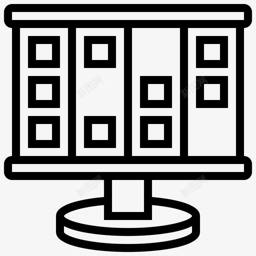 sprint任务backlogboard图标svg_新图网 https://ixintu.com agilemethodologyline backlog board scrum sprint任务