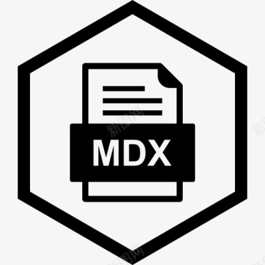 mdx文件文件文件类型格式图标图标